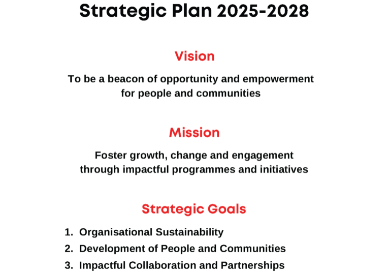 3. Strategic Plan 2025-2028 - Final Summary 3. Strategic Plan 2025-2028 - Final Summary